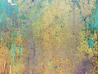 Obraz na płótnie Canvas Abstract concrete, weathered with cracks and scratches. Landscape style. Grungy Concrete Surface. Great background or texture.