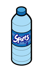 ペットボトル飲料のスポーツドリンク