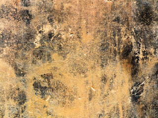 Creative background of rusty metal with cracks and scratches, casually painted white. Grungy metal surface. Great background or texture for your project.