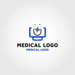 medical vector logo design templates