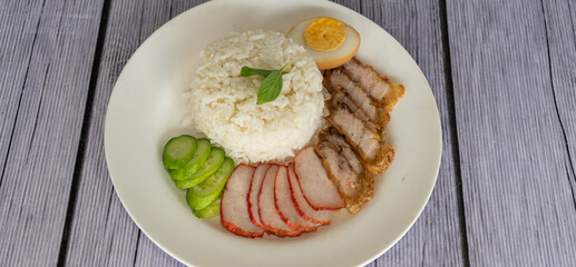 Stewed and Roasted Duck Meals 