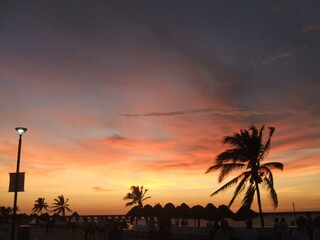 Obraz premium sunset over the sea