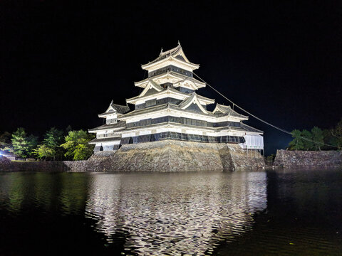 Matsumoto Nightime Reflection