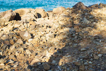 Rocks near the coast