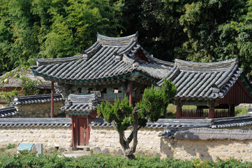 Fototapeta na wymiar Historic Village of Korea Yangdong