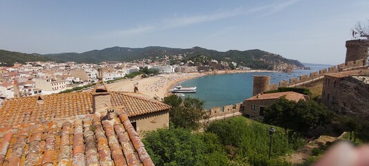 panoramic view of holiday