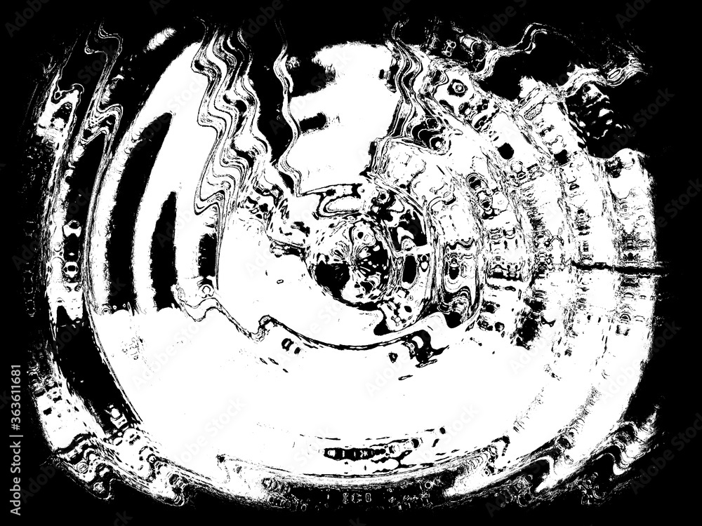 Poster stylish abstract image for your creative design of layout. backdrop with black and white pattern. co