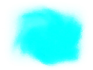 Modern art watercolor illustration. Abstract blurred backdrop in light blue tones. Natural blur design. Fashion colored gradient of aqua color. Cool fresh creative white image with dust effect.