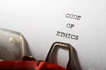 Code of ethics text