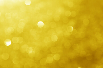 glitter light sparkle yellow golden gorgeous bokeh defocused abstract background shiny.