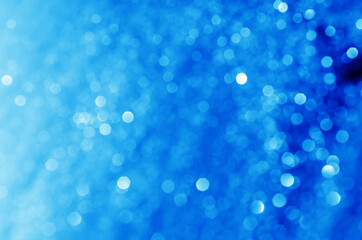 glitter light sparkle blue gorgeous bokeh defocused abstract background shiny.