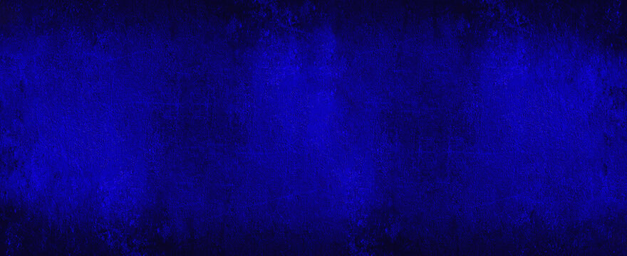 Abstract dirty rustic colorful dark phantom blue texture background banner panoramic panorama, with black Vignette, template, wallpaper