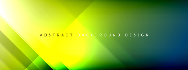 Motion concept neon shiny lines on liquid color gradients abstract backgrounds. Dynamic shadows and lights templates for text