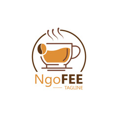 Coffee cup Logo Template