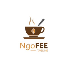 Coffee cup Logo Template