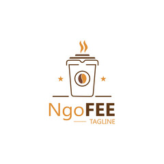 Coffee cup Logo Template