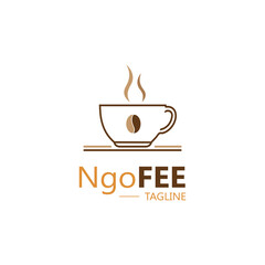 Coffee cup Logo Template