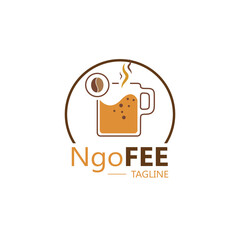 Coffee cup Logo Template