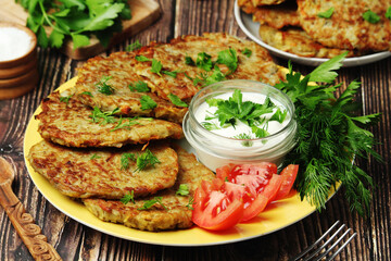 Draniki - a national dish of Belarus