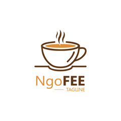 Coffee cup Logo Template
