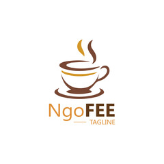 Coffee cup Logo Template