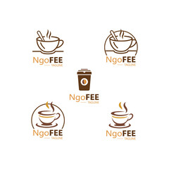 Coffee cup Logo Template