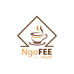 Coffee cup Logo Template