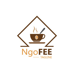 Coffee cup Logo Template