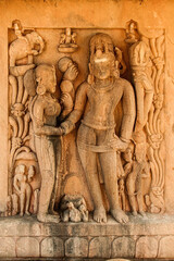 Fototapeta na wymiar Bateshwar Hindu temples in north Madhya Pradesh, India.
