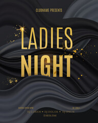 Girls night out Party design. Vector illustration for poster, flyer or banner - 363626278