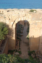 Ancient ruins of Leptis Magna in Libya