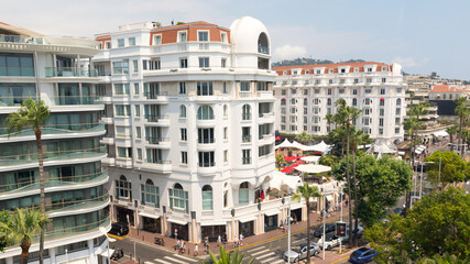 Boulevard de La Croisette in Cannes	