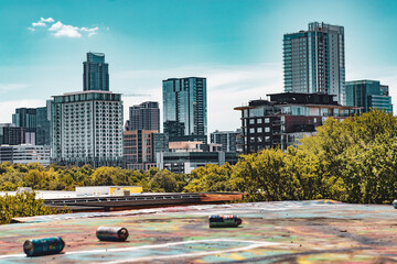 Graffiti Park in Austin, Texas