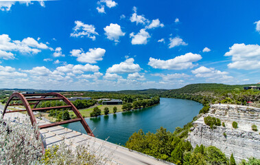 Pennybacker Bridge in Austin, Texas
