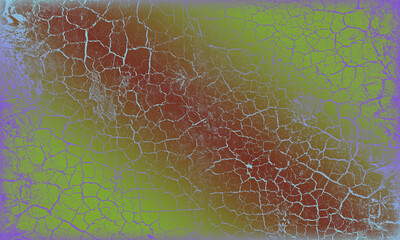 Hintergrund Metall Oberfl&auml;che gerissen Risse metallic gr&uuml;n braun grau Vintage Chabby Chic alt Patina Licht Reflektion abbl&auml;ttern rustikal antik edel leuchten schimmern gl&auml;nzend Spiegel Mosaik Gitter