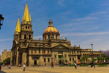 cathedral CHURCH of GUADALAJARA JALISCO MEXICO