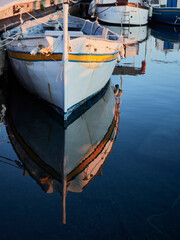 View of a boat in the harbor