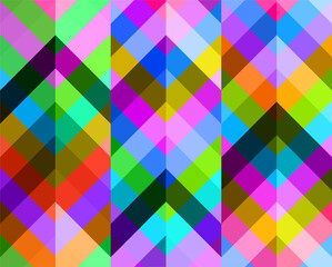 Colorful seamless pattern. Geometric background, wallpaper, textile, print
