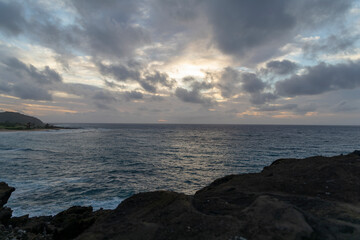 Sunrise on East Oahu
