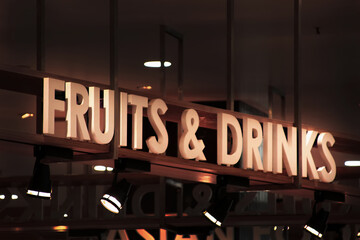Fruits And Drinks Information Guide, trade area