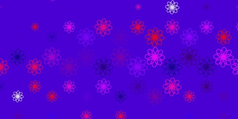 Light Purple, Pink vector backdrop with circular arc.