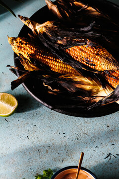 Mexican Grilled Corn on the Cob