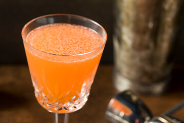 Boozy Red Naked and Famous Cocktail