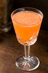 Boozy Red Naked and Famous Cocktail