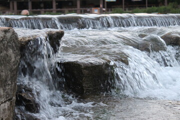 waterfall in the park