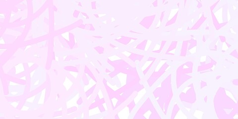 Light Purple vector pattern with abstract shapes.