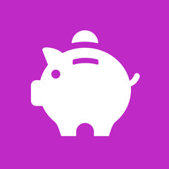 Piggy Bank -  Metro Tile Icon