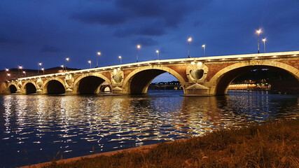 Le Pont Neuf de Toulouse - Haute Garonne / Occitanie - France