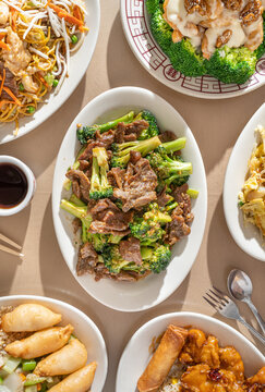 Beef and Broccoli Chinese Food
