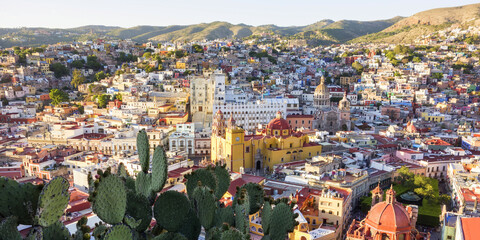 Cityscape of Guanajuato, Mexico